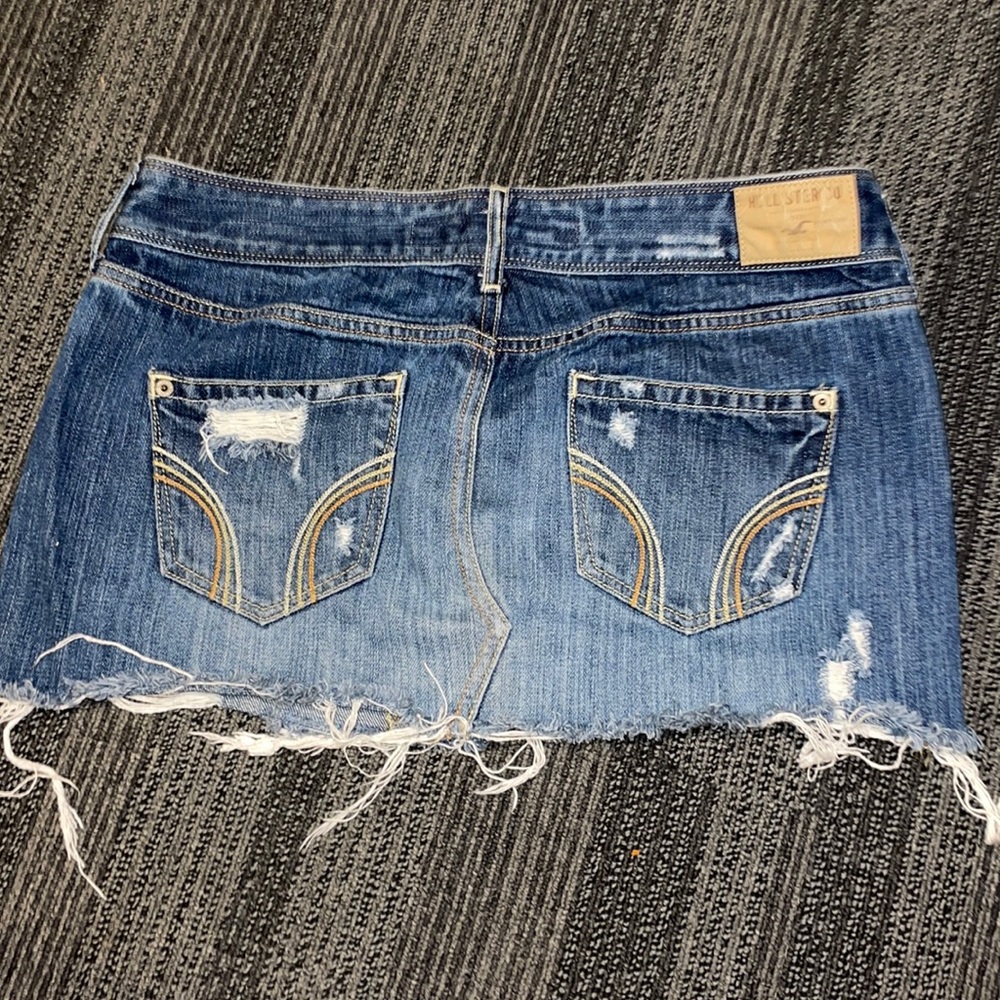 Hollister Jean Skirt Size 7 Gently Loved🌷🔥